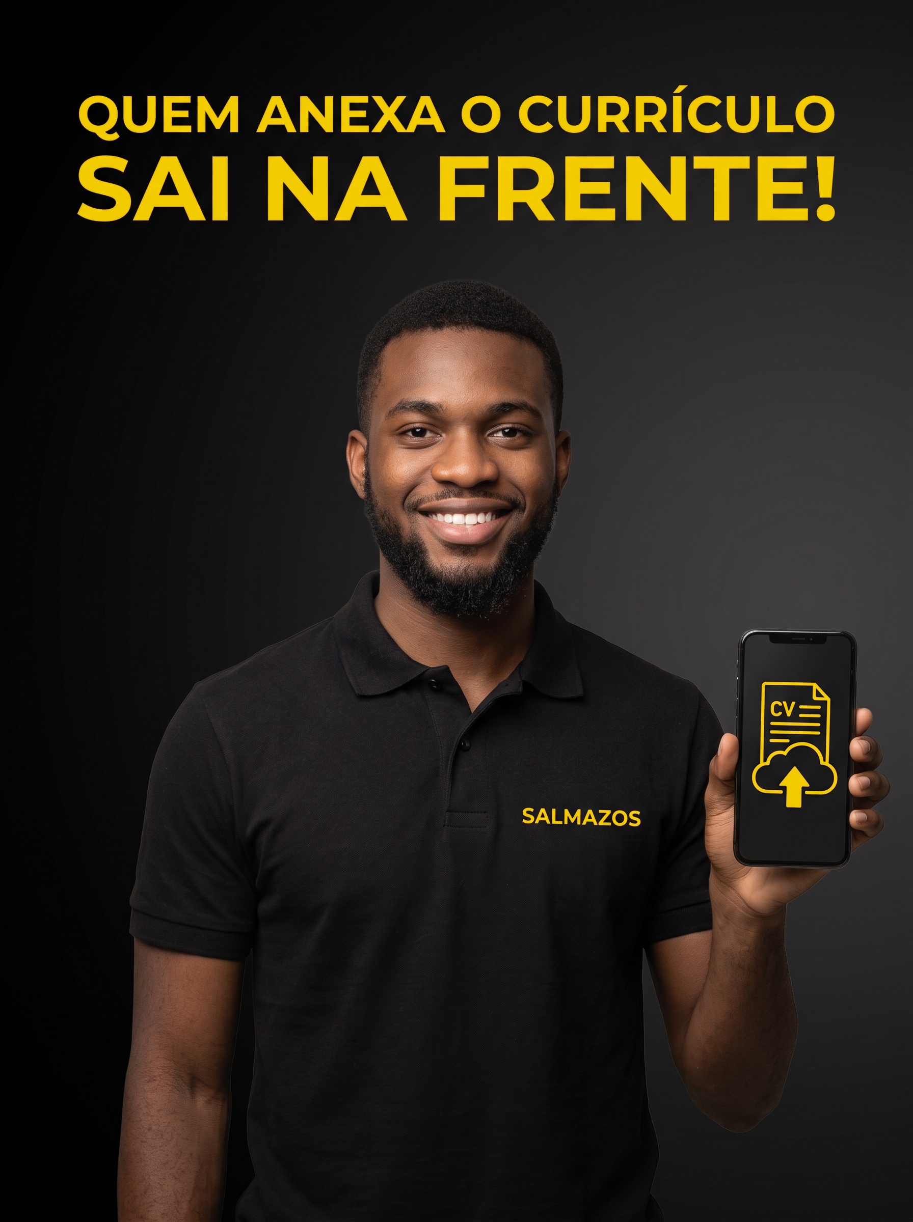 Quem anexa o currículo sai na frente!